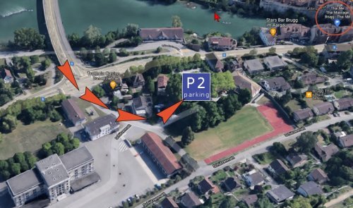 interaktive Karte nach Parkplatz P2